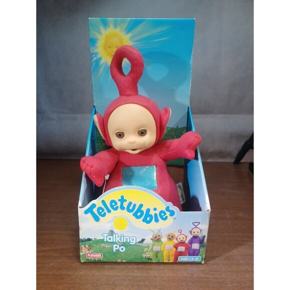 Other - Playskool Teletubbies 15 in Plush Doll discontinued Red " Says The Bad Words "